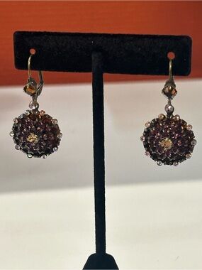 Vintage Sorrelli crystal earrings